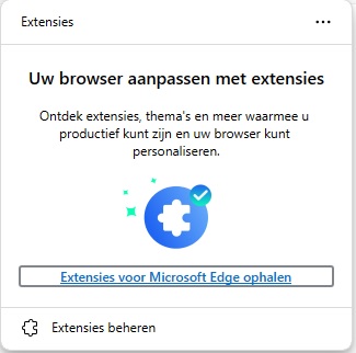 Extensies voor Microsoft Edge ophalen Extensies voor Microsoft Edge ophalen